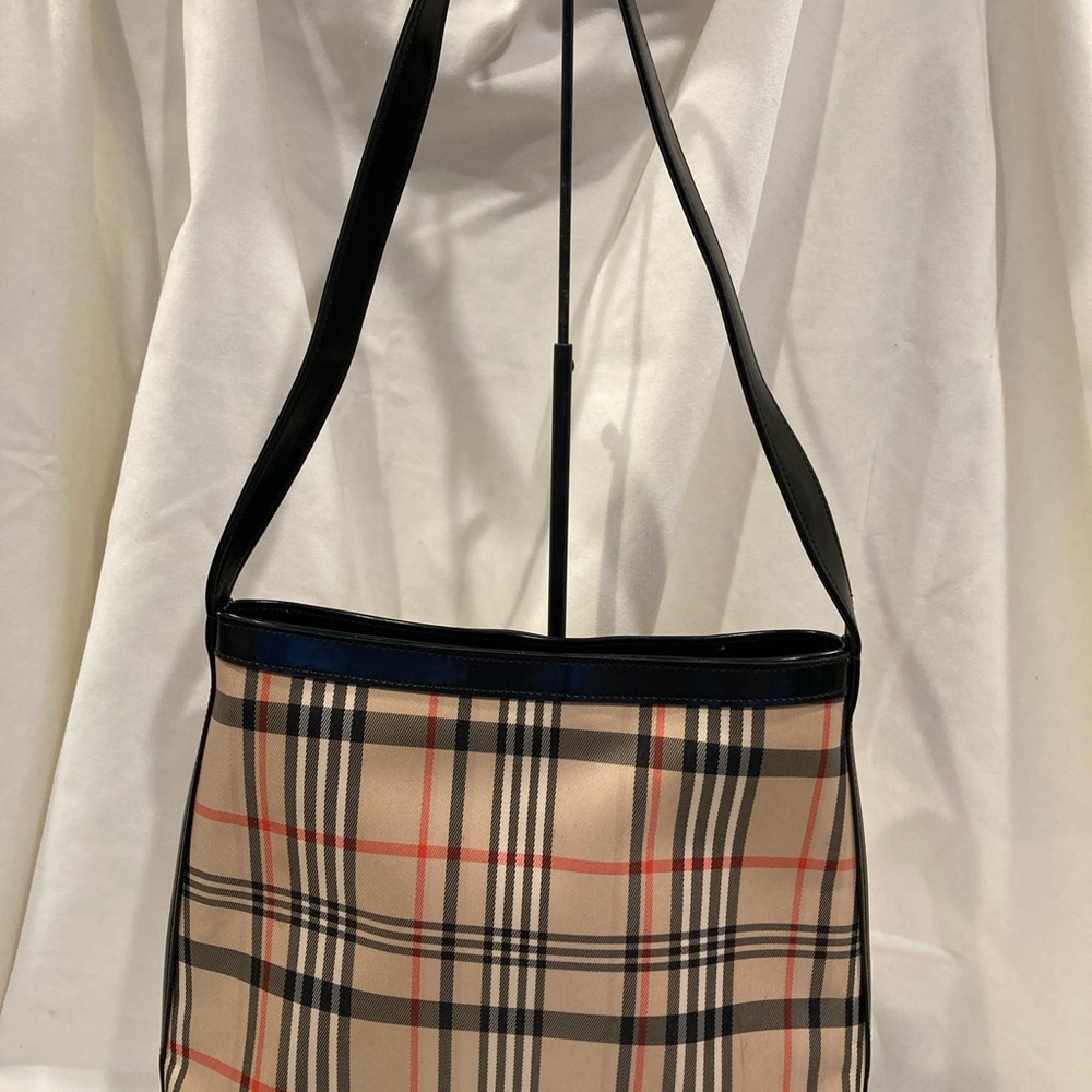 Plaid Patterned Purse